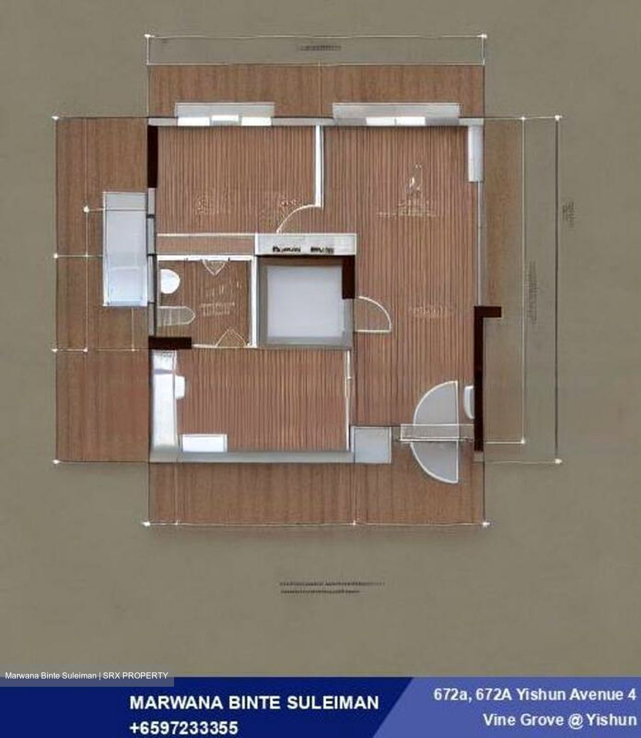 Blk 672A Vine Grove @ Yishun (Yishun), HDB 2 Rooms #475411891